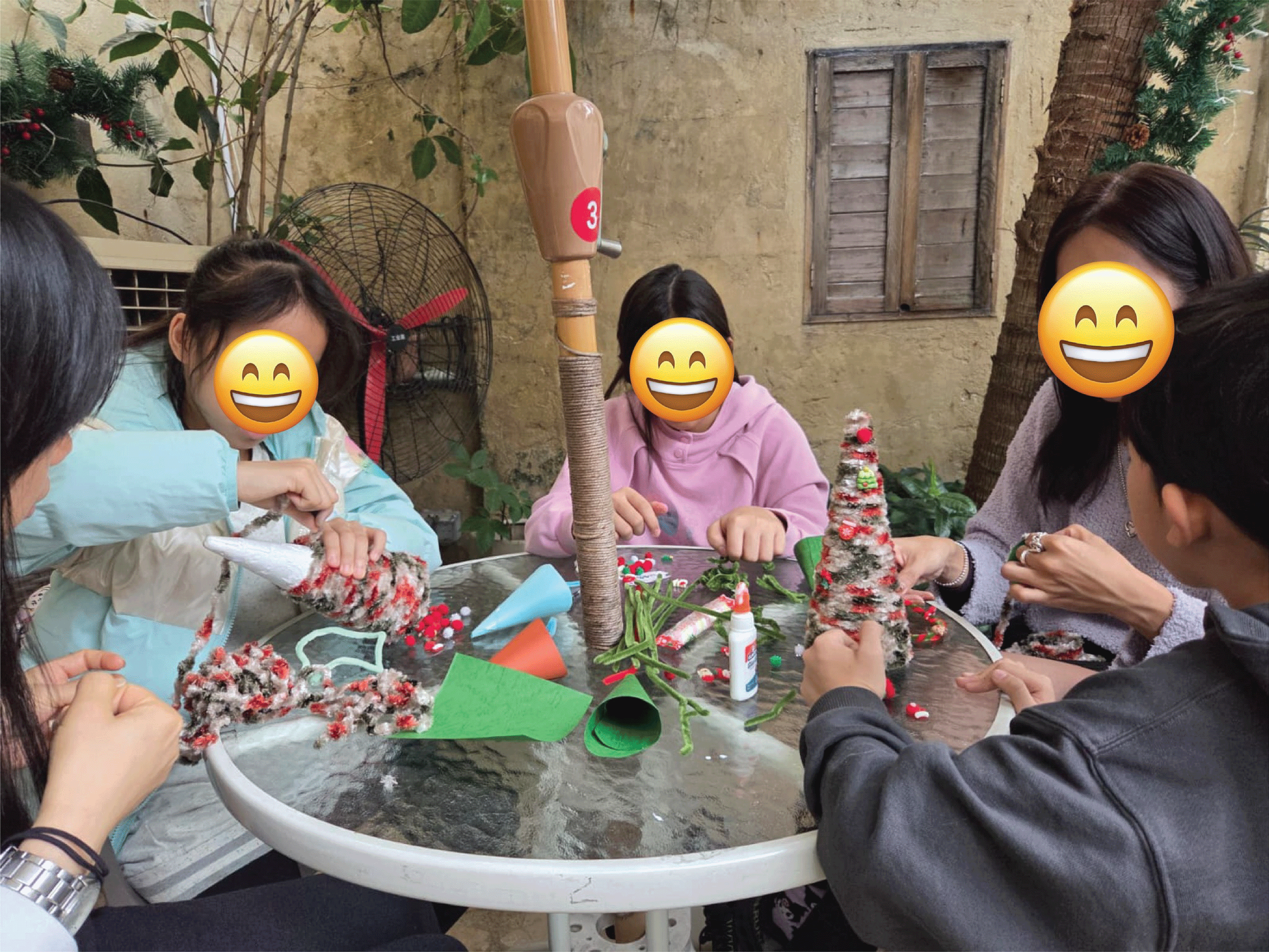 親子聖誕藝術工作坊