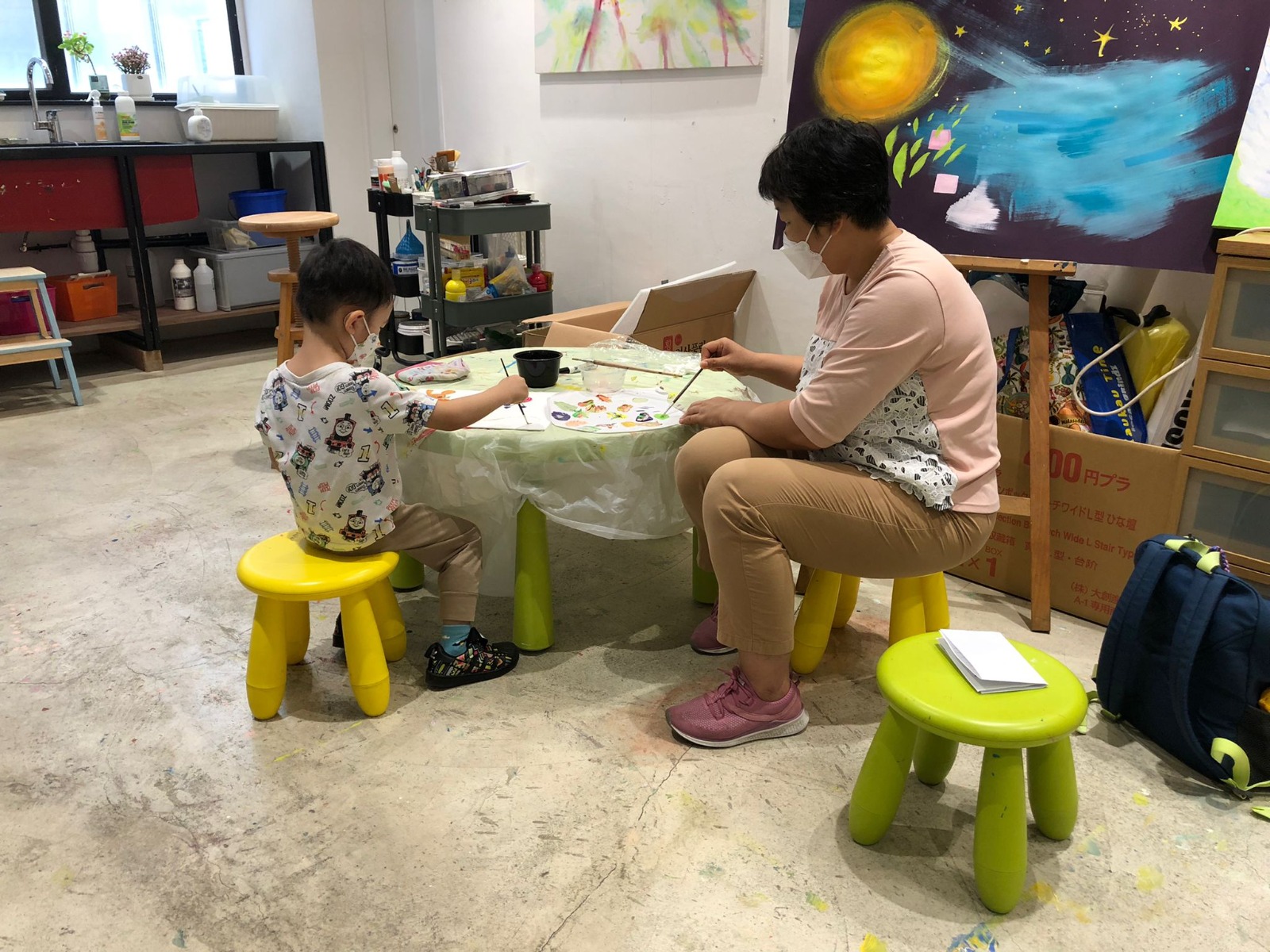親子兒童繪畫班
